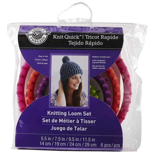 Loops Threads Knit Quick Knitting Loom Set Loops Threads Knit Quick Knitting Loom Set
